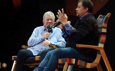 William Shatner and Neil deGrasse Tyson: Star power