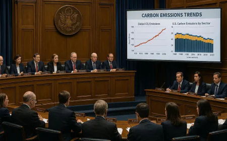 Congress Introduces Landmark Climate Legislation Amid Growing Environmental Concerns