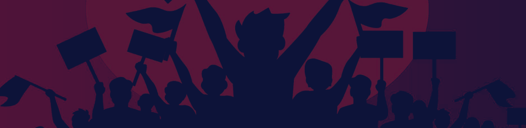 Political Crowd Banner Political Crowd Banner